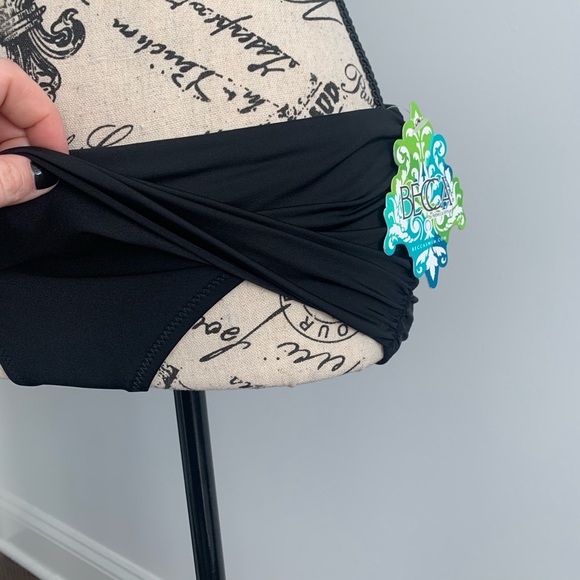 BECCA 2 Piece Swimsuit Bikini w/ Ruched Swim Skirt - Picture 6 of 7